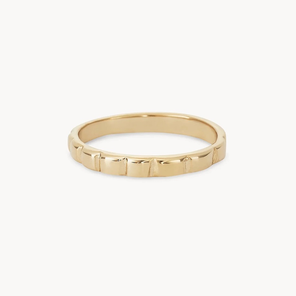 bluboho 10K Solid Gold Women's Ring - Picture 2 of 7